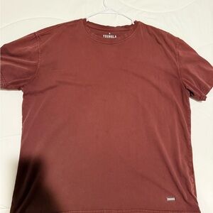 YoungLA Men's Red Short Sleeve Tee